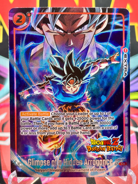 Glimpse of a Hidden Arrogance